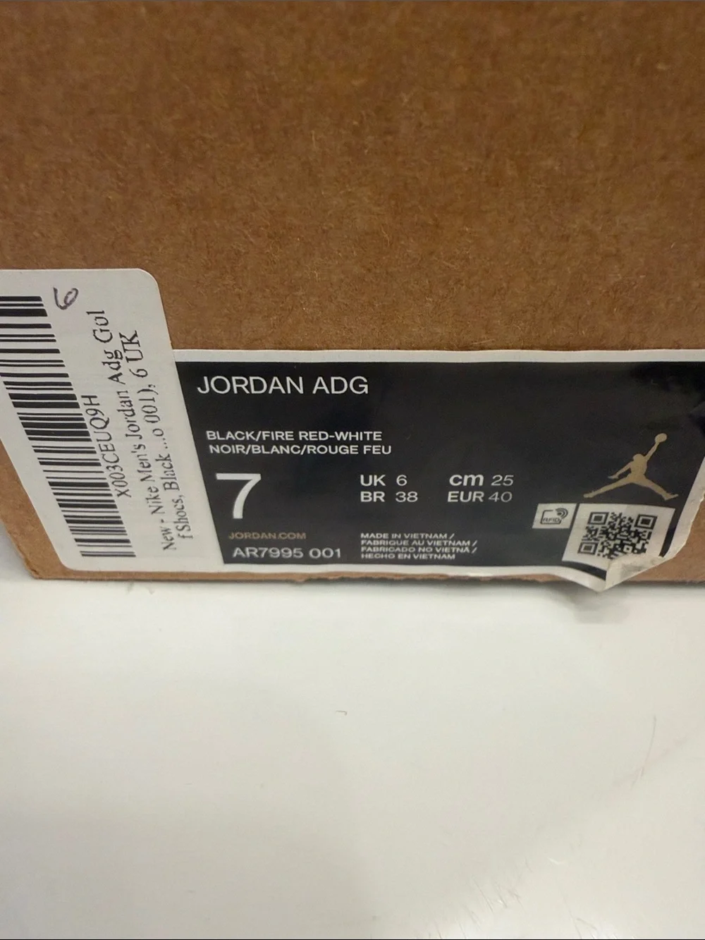 Jordan new tags